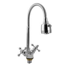 Смеситель для кухни МайФайр/MAYFAIR 755 с гибким изливом, хром