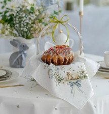 Салфетка 45х45 см Аркадия венок Listelle