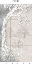 Панели пластиковые Отражение 07640 (0,25х2,7) (6 шт) Panda (12)