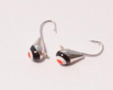 Мормышка вольфрамовая KUTBERT "Капля с отверстием" d2.5, 0,25гр, цвет никель (3) 305480