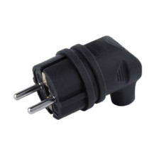 Вилка угловая 16А с заземл каучук TOKOV ELECTRIC TKE-C05-KVU-Z