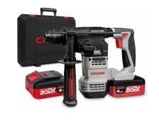 Перфоратор CROWN CT28001HX-4 BMC 20В, 2,3Дж, 2х4,0Ач, кейс