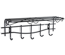 Вешалка Грация 1/5 черный/черный В2-66