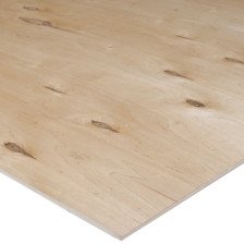 Фанера 10 мм нешлифованная (сорт 4/4) (1,525х1,525)