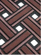 Коврик флокированный 45х76 SHAHINTEX SH F889