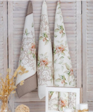 Набор полотенец хлопок 3шт Луиза 45х65 Listelle