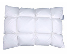 Подушка Orion двухкамерная с буфами сатин/пух Бел-Поль 48х68