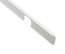 Планка угловая 38 белая матовая универсальная