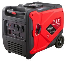 Генератор PIT PGE4500-G бензиновый инверторный (4,5/4,2 кВт, 2х220В, 12В, 18,3А)
