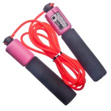 Скакалка пластиковая со счетчиком 2,8м 4,2мм 342-057
