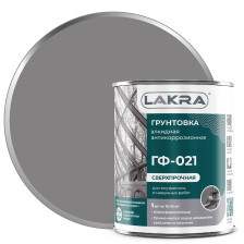Грунтовка ГФ-021 серая (1кг) Лакра