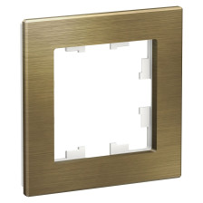 Рамка 1-м Atlas Design Nature ATN312201 МЕТАЛЛ ЛАТУНЬ