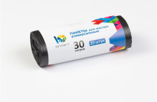 Мешки для мусора 30л 20шт Универсальные Юпласт