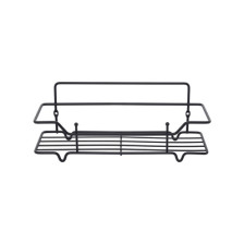 Полка MILARDO Grid 1-ярусная прямая GRICS1ВM44 сталь/черный матовый