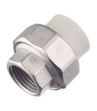 Муфта полипропиленовая разъёмная D20 VALTEC