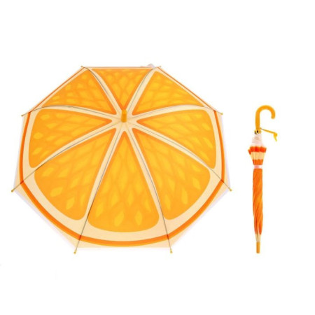 Зонт детский полуавтомат d78 Апельсин оранж 1208669