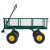 Тележка садовая 4-х колёсная GCM250 с сетчатым металлическим поддоном + ПВХ поднос 97х51х26