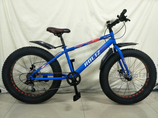 Велосипед ROLIZ 24-429 синий фэтбайк