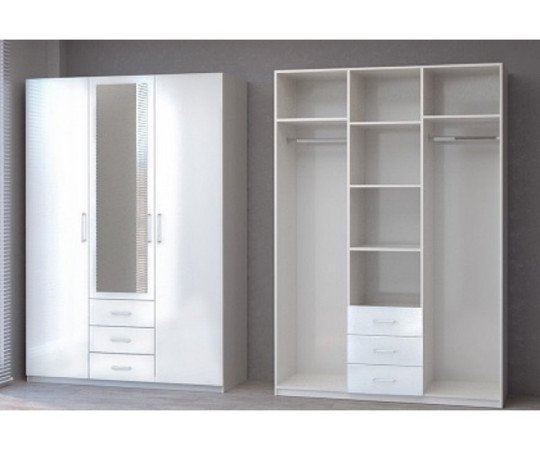 ЛДСП 16 мм Белый бриллиант 8681 SU (2,07х2,8) Ultradecor