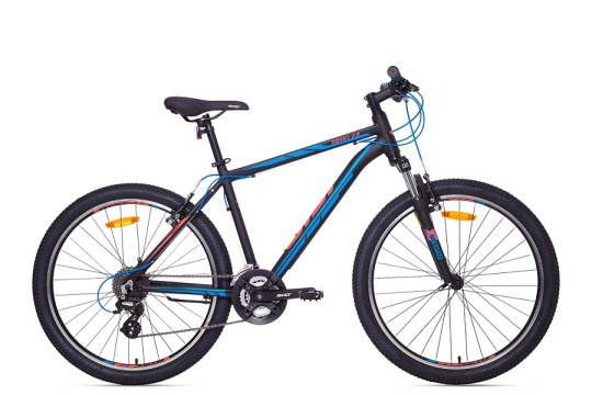 Велосипед горный Aist Rocky 2.0, 24 скорость, алюминий рама 21",черно-синий ( 26")
