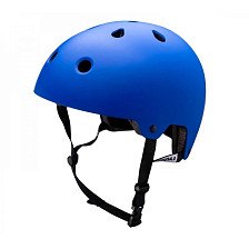 Шлем 02-152606 BMX/FREESTYLE MAHA Blue 10 отверстий 54-58см синий KALI