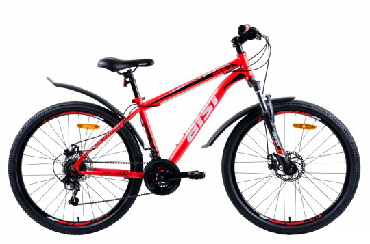 Велосипед горный Aist Quest 21 скорость, стальная рама 18",красно-синий ( 26")