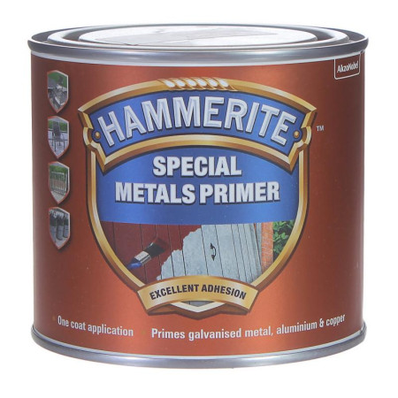 Грунт "Hammerite" для цветного металла красный (0,5л)