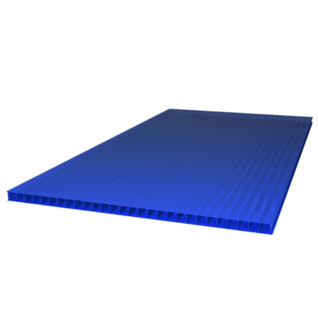 Поликарбонат 4мм синий Ultramarin(12х2,1)