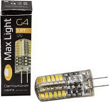 Лампа светодиодная  G4 12V 7W/6000 Max Light
