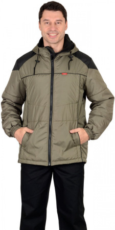 Куртка демисезонная Спринтер оливковый/черный размер 44-46/170-176