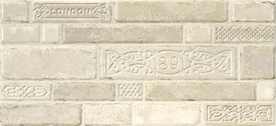 Декор (23х50) Brick Д50071 серый (InterCerama)