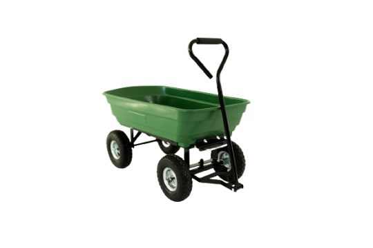 Тележка садовая четырехколесная GC250 75л 94х51х21