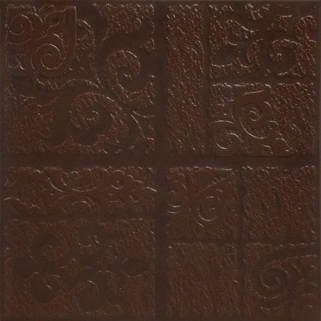 Плитка клинкерная (29.8x29.8) Каир 4Д коричневый рельеф (Керамин, Беларусь)