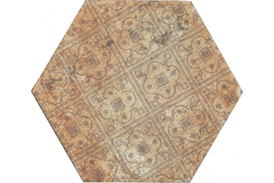 Керамогранит (20x24) Pompeia Decor Marron (Monopole, Испания)