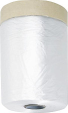 Пленка защитная 270смх17м с креповой клеящей  лентой MASKO Fiberon SDS 025T
