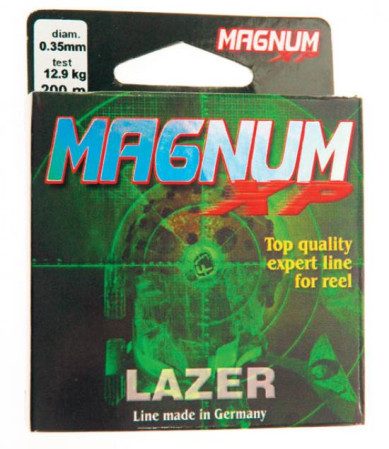 Леска Lazer Magnum XP 200м/0,35мм 12,9кг, цв светло-серый 200-0009