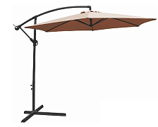 Зонт садовый D 3,0м бежево-коричневый 6003