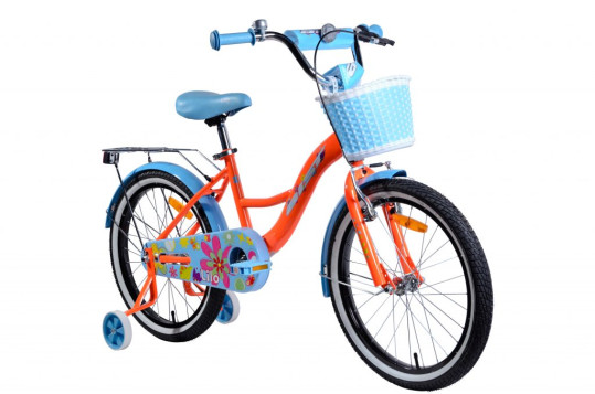 Велосипед Aist Lilo 20, 1 скор, стал рама 20", оранжевый (20")
