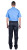 Рубашка охранника короткий рукав синяя размер 41/182-188