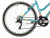 Велосипед STINGER 26" LATINA синий, сталь, размер 19", MICROSHIFT