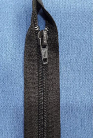 Молния спираль р/м G105 55 см тип 5 однозамковая №310 черный Gamma