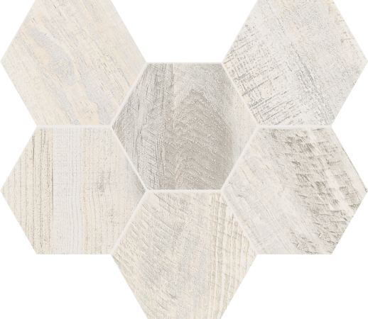 Керамогранит (25х28,5) SP00 Hexagon мозаика неполированная (ESTIMA Ceramica, Россия)