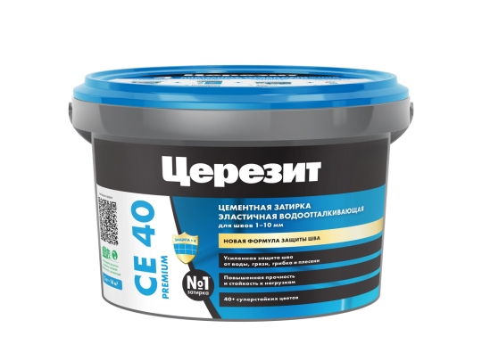 Затирка CE 40 бирюза (2кг) Церезит