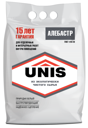 Алебастр (5кг) Юнис
