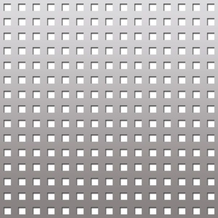 Лист перфорированный сталь 08пс квадрат 1,0х1000x2000 мм (Qg10-28) х/к