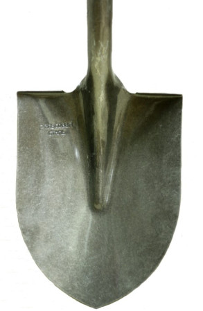 Лопата штыковая NATURE рельсовая сталь с черенком фиберглас 1,05м