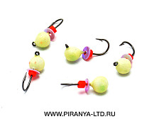 Мормышка вольф  Wormix37 Дробь с фосфором d-3,0 0,3гр (823)