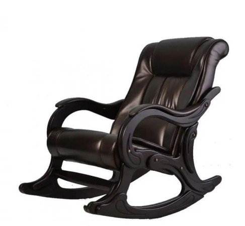 Кресло-качалка Комфорт, модель 77, экокожа Орегон перламутр 120
