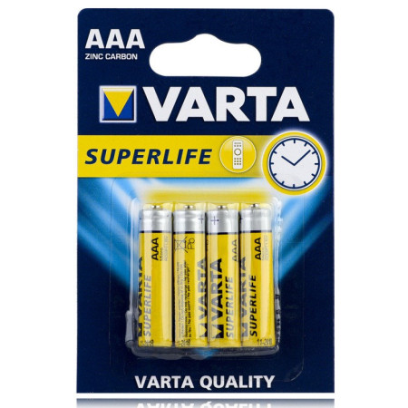 Элемент питания AAA R03 Varta Superlife