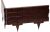 Забор декоративный Кирпич h19см 2,5м коричневый